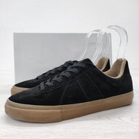 REPRODUCTION OF FOUND GERMAN MILITARY TRAINER BLACK SUEDE 定価21780円 サイズ42 スニーカー ブラック メンズ リプロダクションオブファウンド【中古】3-0920G◎