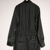 GABRIELA COLL GARMENTS 新品タグ付き Lolo piana Super150's Jump suits  イタリア製 定価15万円 サロペット 23AW ブラック メンズ ガブリエラコールガーメンツ【中古】3-0920T∞