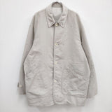 YOKE 新品 PAINTED BIG COVERALL JACKET FOG WHITE YK23SS0509B 定価73700円 ジャケット 23SS ホワイト系 メンズ ヨーク【中古】3-0908T♪