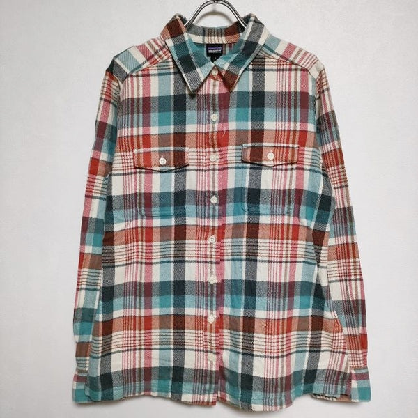 patagonia 53915 FJORD FLANNEL SHIRT オーガニックコットン ネルシャツ チェック 長袖シャツ ブルー ブラ –  ブランド古着の専門店gee