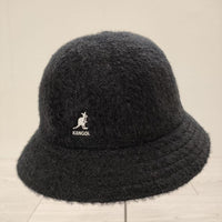 FACETASM/KANGOL Faux Furgora Casual 刺繍 サイズL 帽子 ハット ブラック メンズ ファセッタズム/カンゴール【中古】3-1122T◎