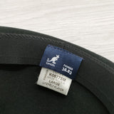 KANGOL 中折れハット K0877SM CA01474 USA製 アメリカ製 ウール 帽子 ハット ブラック メンズ カンゴール【中古】3-1225T◎