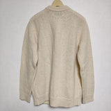 green label relaxing BC SOFT/SHET CN/カーディガン 5G 定価10850円 ニット アイボリー メンズ グリーンレーベルリラクシング【中古】3-1213T∞