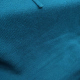 LENO ウール ニットパーカーh2102-k002 サイズ2 プルオーバー パーカー ブルーグリーン メンズ リノ【中古】3-1228T♪
