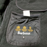 Barbour 1402190 ナイロン サイズ36 キルティングジャケット ブラック メンズ バブアー【中古】4-0106T∞
