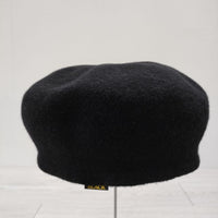 RUDE GALLERY BLACK REBEL ウールベレー 帽子 ベレー帽 ブラック メンズ ルードギャラリーブラックレーベル【中古】4-0202T◎