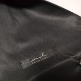 semoh ノーカラージャケット コットン SA01-5-01 テーラードジャケット ブラック メンズ セモー【中古】4-0306M∞